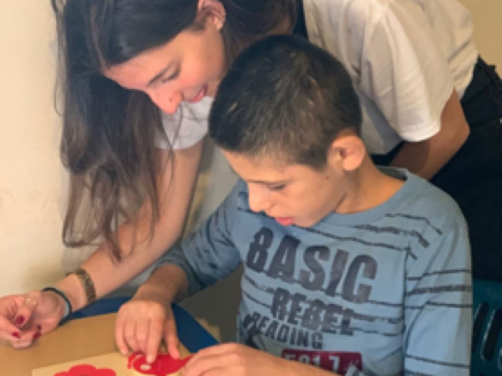 Bei unseren Förderprogrammen werden einzelne unserer behinderten Freunde gezielt unterstützt.